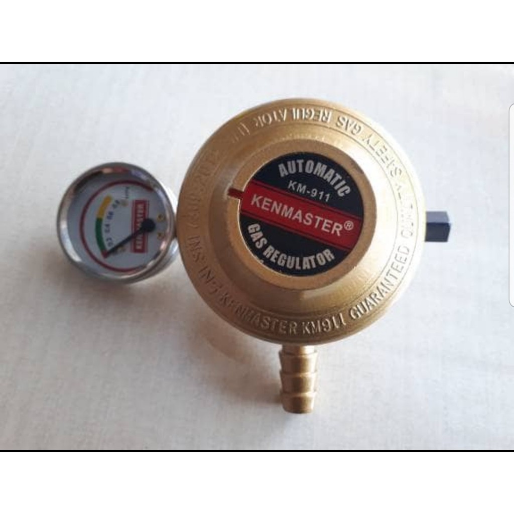 Regulator Gas Dengan Meteran SNI KENMASTER / Kepala Regulator Gas SNI