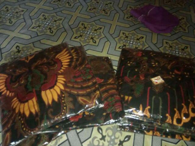 Batik Couple Gamis Katun 2729