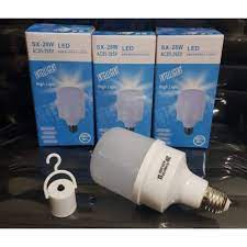 Lampu Emergency SX-28 W - Bohlam Cerdas Hemat Energi High Quality Bisa Menyala Dengan Disentuh