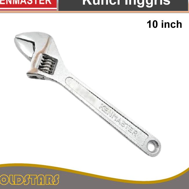 ➧ Kunci Inggris 10 inch Original Kenmaster ✹