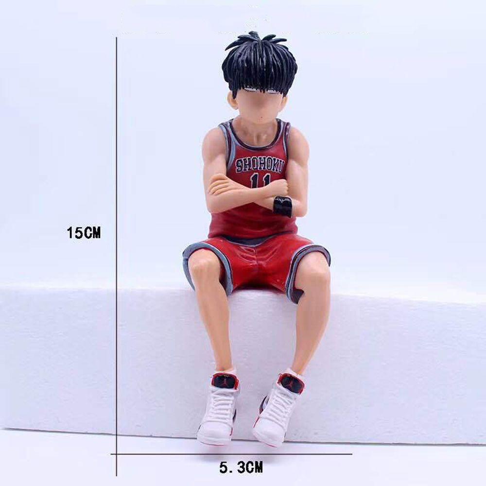 TOP Slam DUNK Action Figure Karakter Kartun Kreatif Model Rukawa Ornamen Mobil