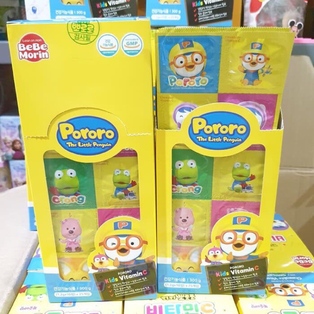 Pororo Vitamin C Anak Pororo Bebemorin Vitamin C Anak dari Korea