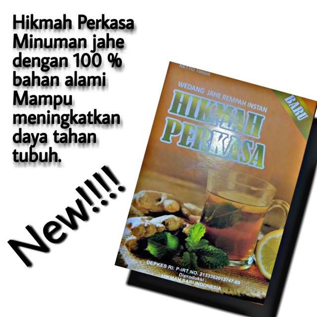 

Wedang jahe rempah instan