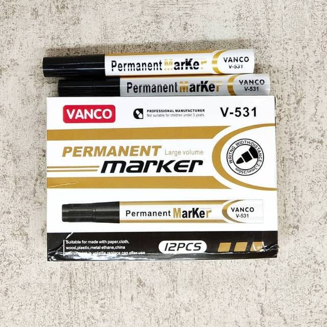 

Spidol Permanen V531 Hitam