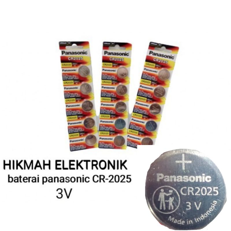 baterai CR 2025 panasonic CR2025 3V