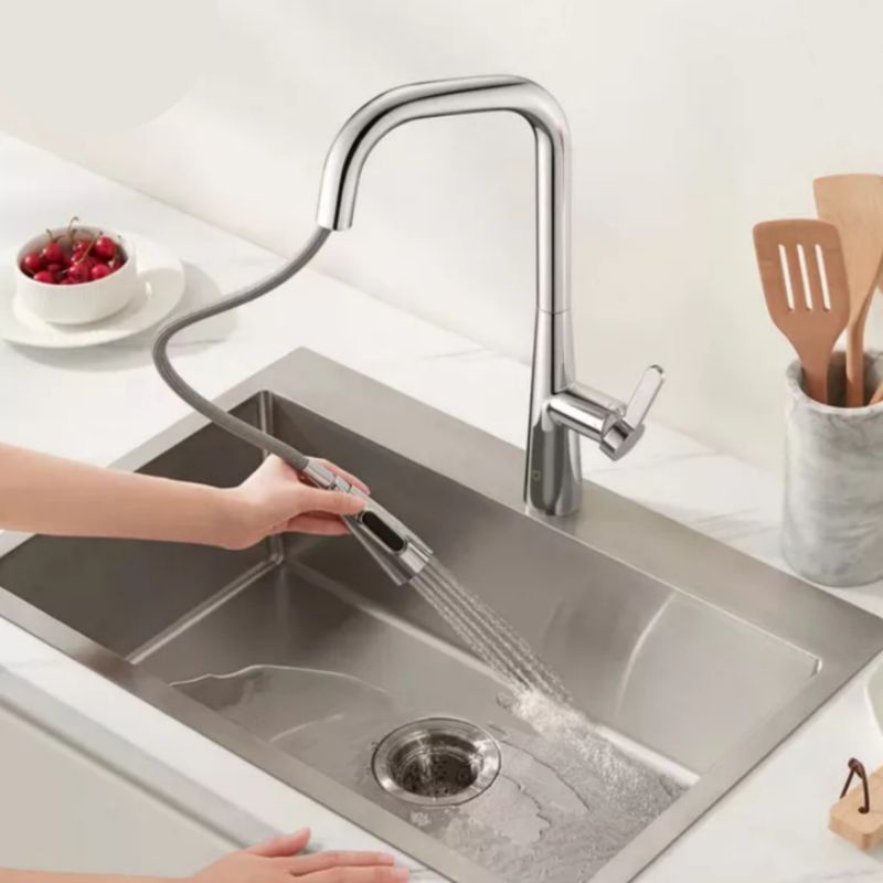 Mijia Pull-out Kitchen Faucet S1 Double Water Brush Keran Kran Air