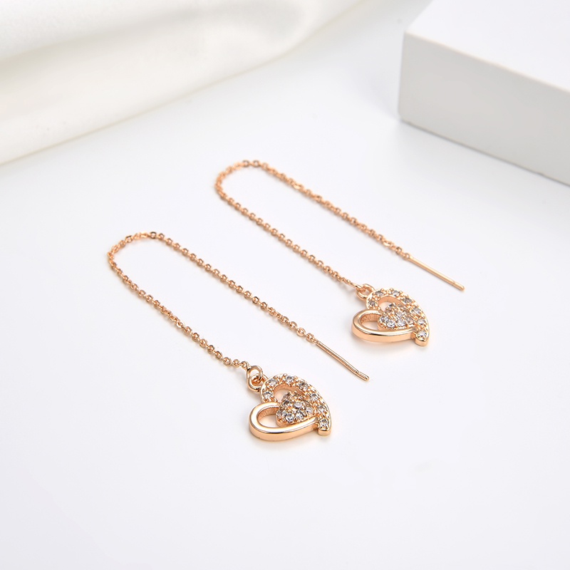 COD anting titanium wanita emas muda anti karat dewasa tusuk korea asli panjang dan luntur korea style selamanya dewasa 60e-149E