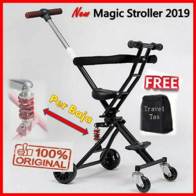New Magic Stroller Anak Bayi 2019 Kreta Sorong Dorong Masuk Pesawat