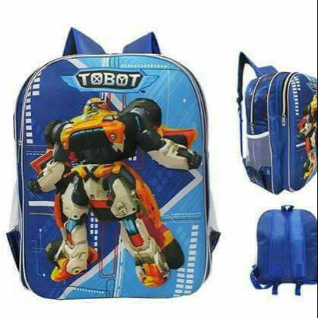 Tas karakter tobot embos blue sd