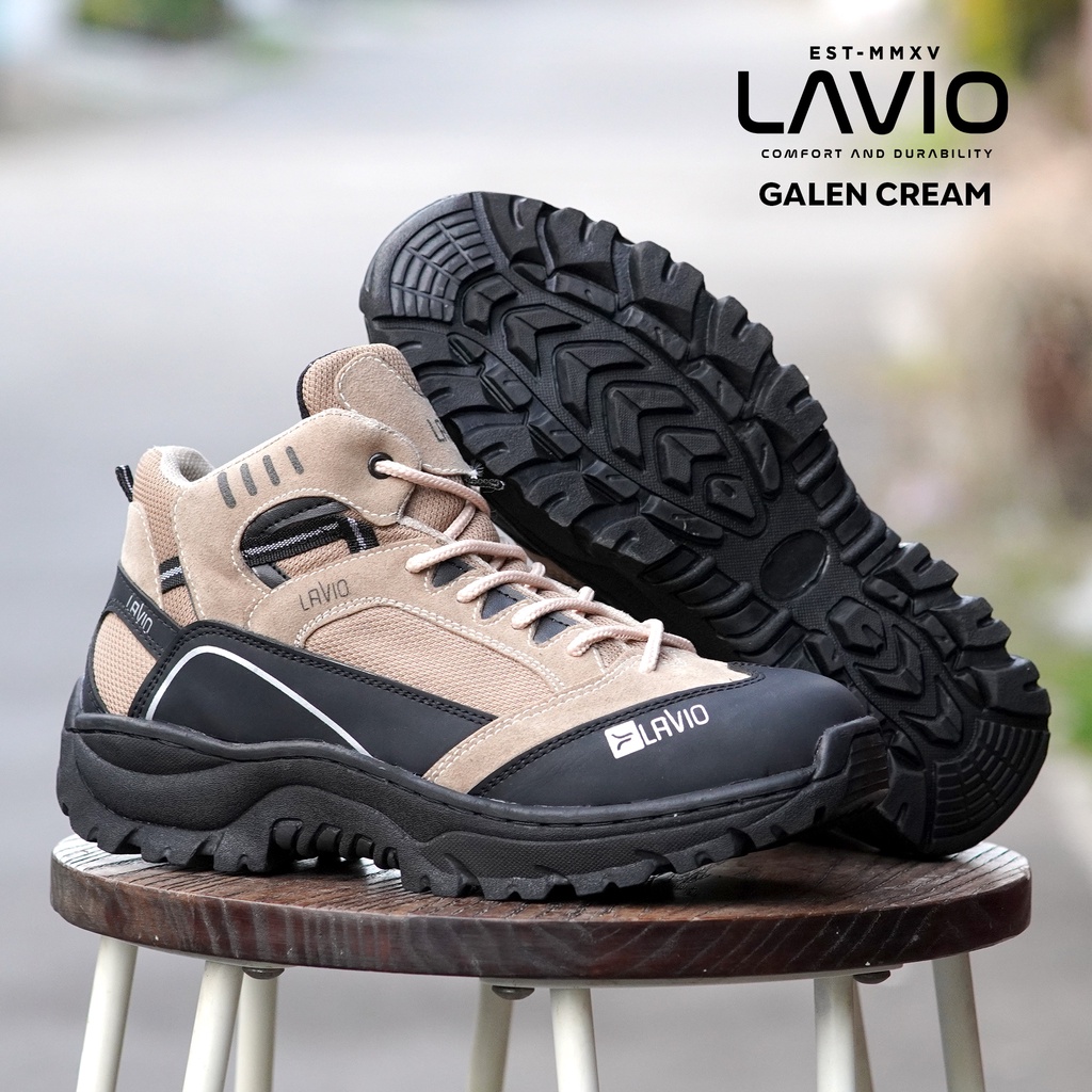 sepatu safety BOOTS BIG SIZE JUMBO Lavio Galen terlaris original Pria