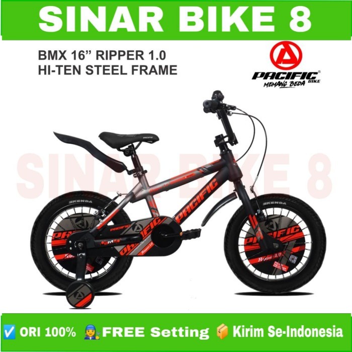 Sepeda Anak Laki Ukuran 16 dan 18 Inch BMX PACIFIC RIPPER 1.0