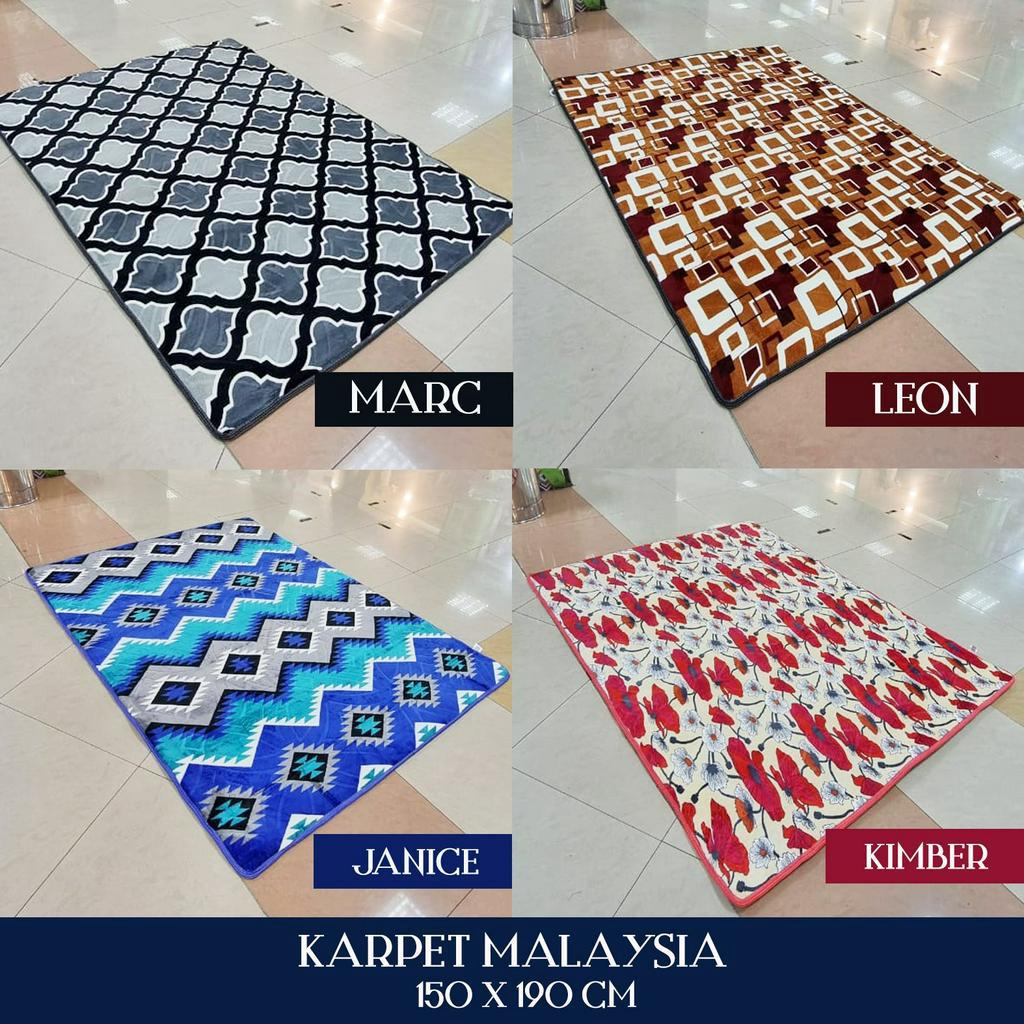 Karpet Malaysia Duta Moda uk 150 x 190 cm Motif Alex Clasico Etnic Janice Kimber Leon Marc Sand - tw