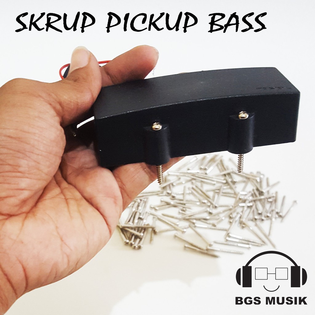 Skrup Pickup Bass - Screw Pickup Bass - Baut Pickup Bass