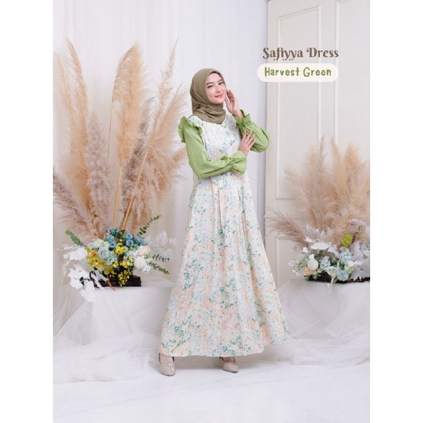 Zaleta Gamis Daily Homey Dress Bahan Katun Rayon Premium