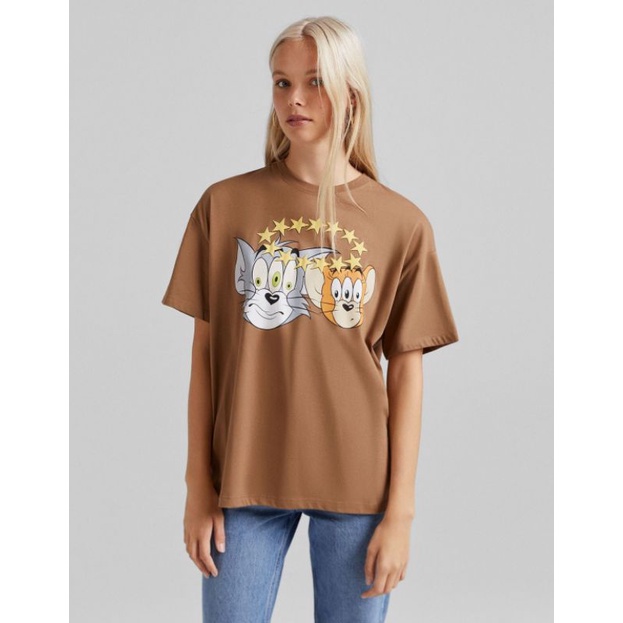 KAOS KARAKTER TOM AND JERRY PRIA WANITA UNISEX KAOS WANITA KAOS KARAKTER KAOS LUCU BAJU KARAKTER BAJ