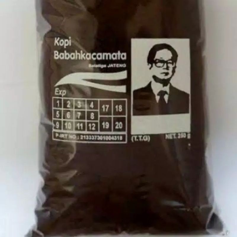 

kopi robusta cap babah kacamata asli salatiga premium