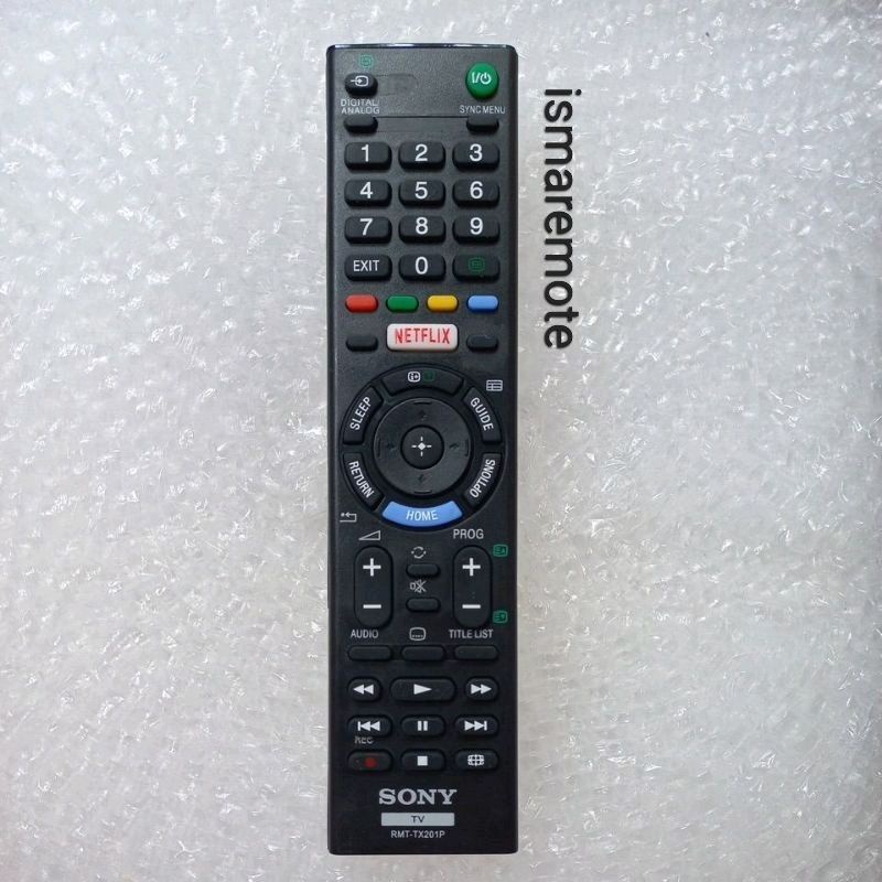 REMOTE REMOT TV SONY BRAVIA lcd LED Netflix smart tv 3D.