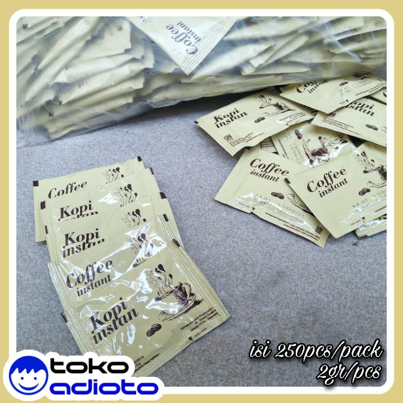 Kopi Sachet isi 250pcs / Kopi Instan / Coffee Instant / Coffee Sachet / Kopi Hotel