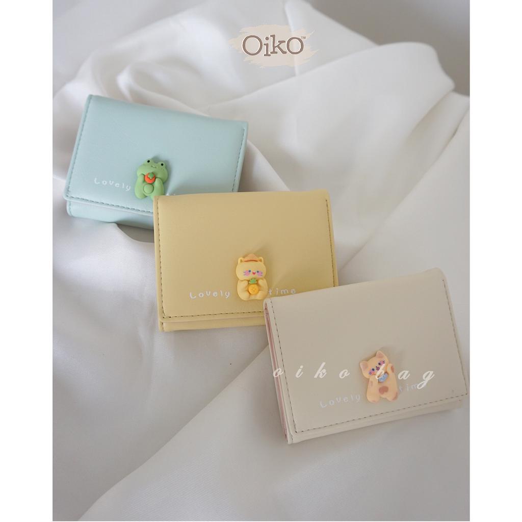 DOMPET WANITA KECIL OIKO LOVELY WALLET / DOMPET LIPAT / CARD HOLDER / DOMPET KARTU / DOMPET LUCU