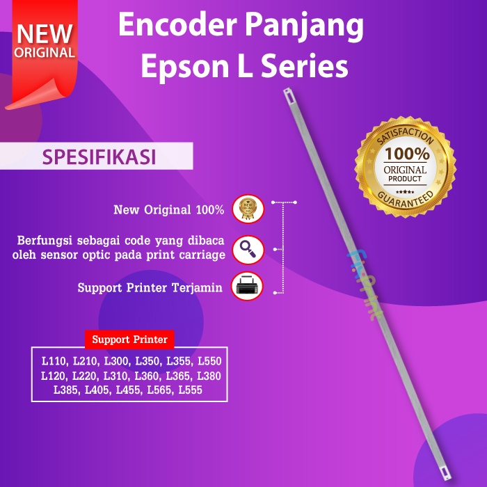 Encoder Panjang Scale Epson L110 L120 L121 L210 L220 L300 L310 L350 L355 L360 L380 L550 L555 L565