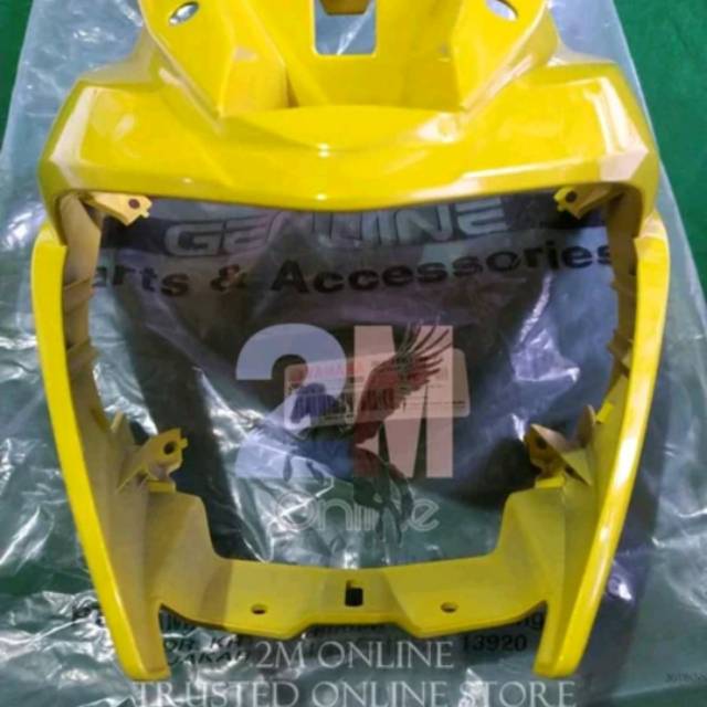 BATOK COVER LAMPU DEPAN YAMAHA VIXION R LED KUNING ORIGINAL