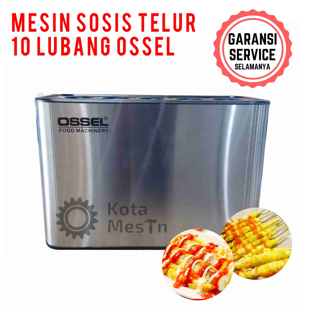 Mesin Sosis Telur 10 Lubang (Sostel) OSSEL