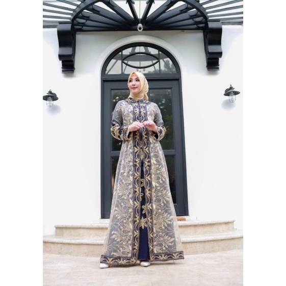 AMBASADOR DRESS SIZE M-JUMBO(LD 120 CM ) | BAHAN TILLE BORDIR PREMIUM | SERAGAMAN KELUARAGA | BAJU PESTA LAMARAN | BAJU LEBARAN | BAJU KONDANGAN | BAJU WISUDA | KEBAYA MODERN | KEBAYA ORIGINAL | KEBAYA TERBARU | ORIGINAL BY PELANGI JAYA