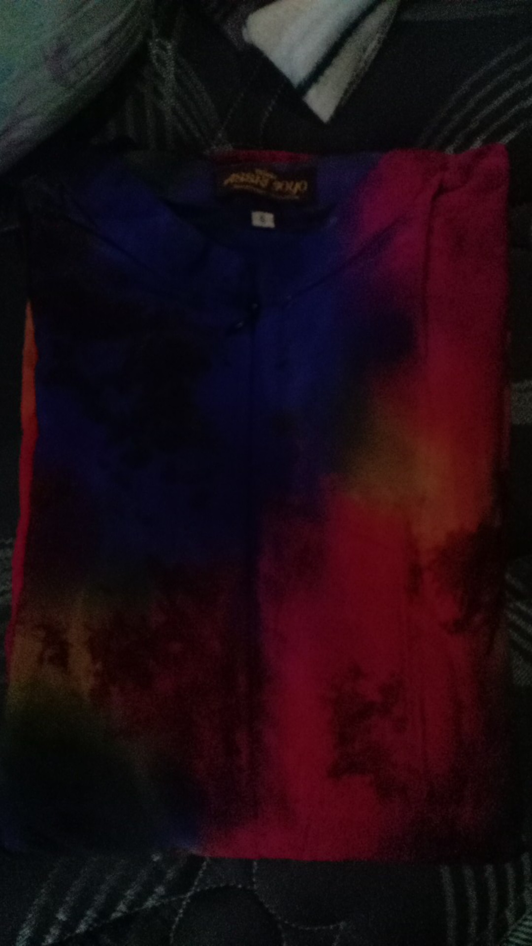 ( Size S ) Gamis Rainbow Rayon Super Busui 100% Batik Non Printing