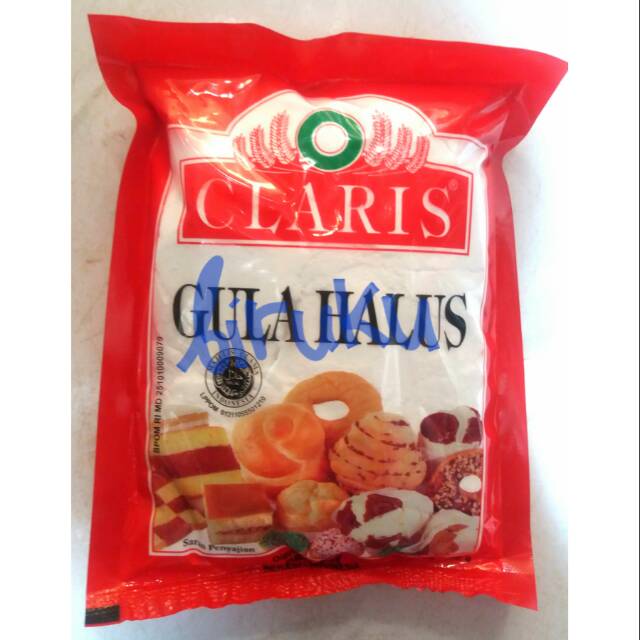 

Gula Halus Claris / Gula Tabur Donat Claris 250gr