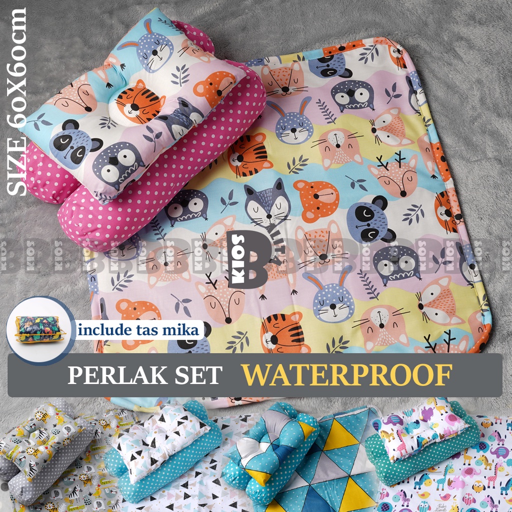 Jual Free Tas Mika Matras Bantal Guling Bayi Kasur Bayi Matras Set Bantal Guling Bayi Matras