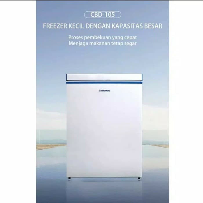 CHANGHONG CBD 205 Chest Freezer Box Beku Pendingin Daging 200 L