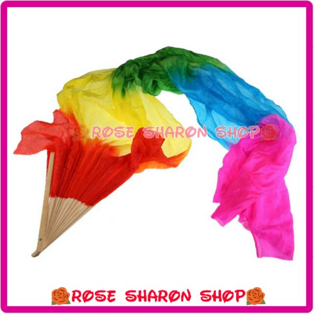 Kipas nari gradasi sepasang