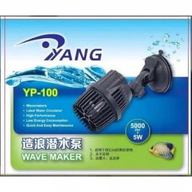 Wave Maker/Ombak Aquarium Kolam Aquascape YP-100