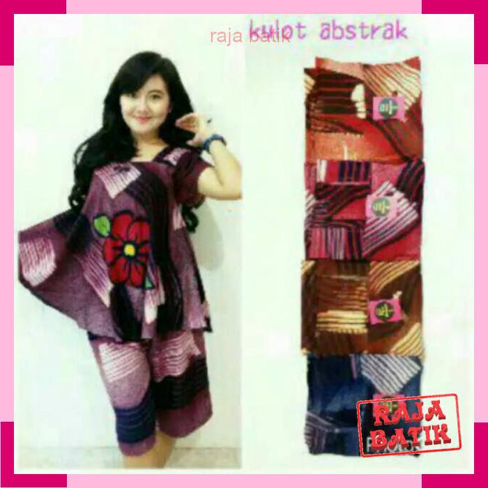 daster batik eceran St.payung abstrak grosir solo