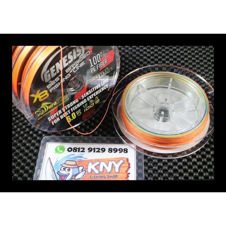 READY BENANG PANCING DURAKING GENESIS PE 6 / 40 KG SENAR MANCING IDOLA ALAT PANCING MURAH TERLENGKAP