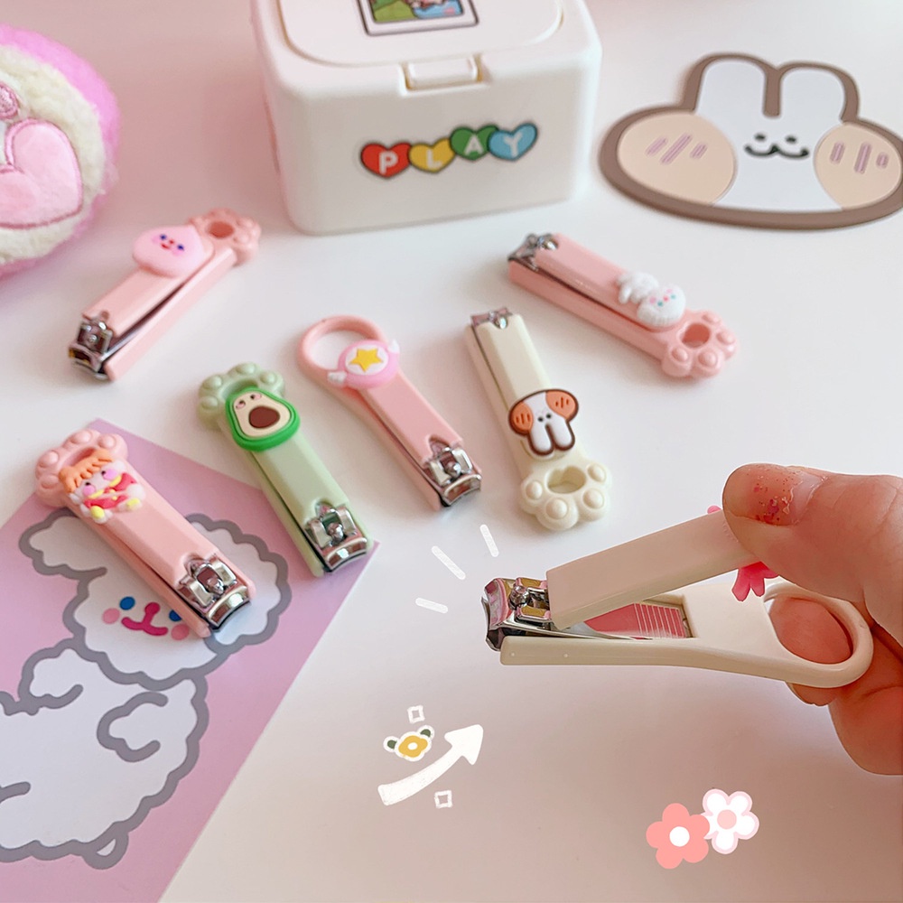 MSY  Gunting Kuku Anak Dewasa Lucu Karakter 3D/Japan Nail Clipper Import/Gunting kuku