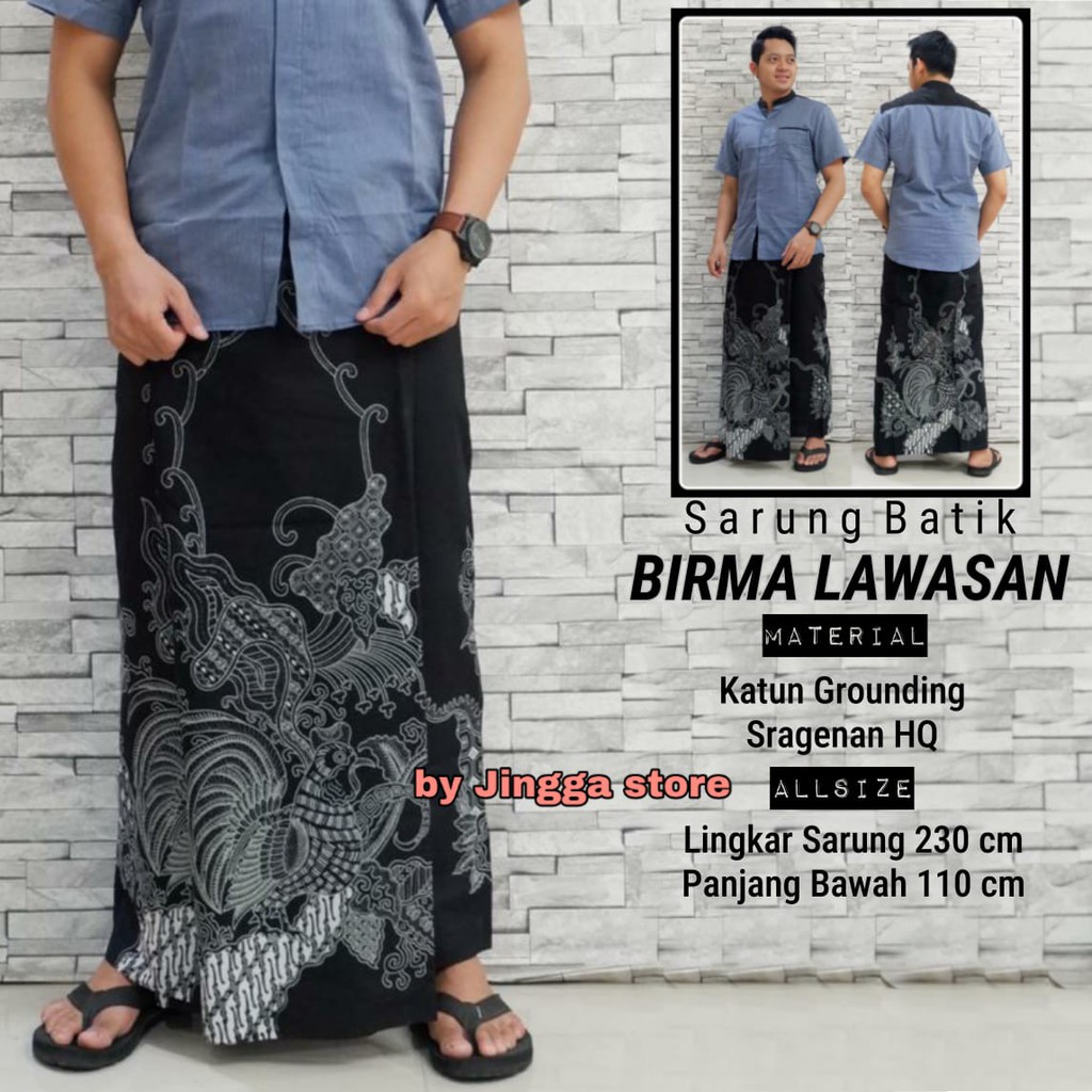 Sarung Batik Birma Lawasan