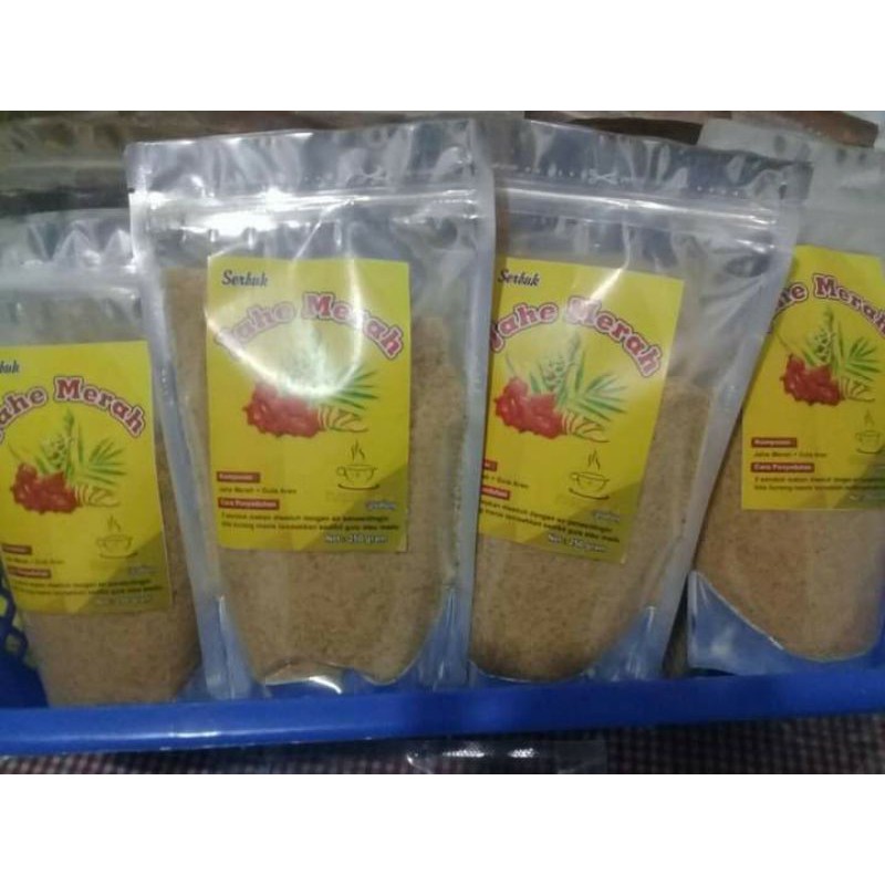 

jahe merah murni bubuk pedas asli jahe instan 100gr