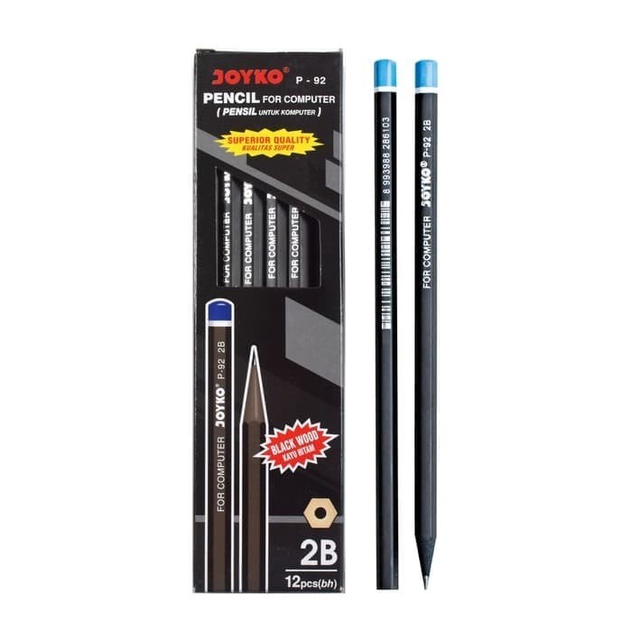 

Pensil / Pencil Joyko P-92 / 2B / 1 BOX 12 PCS