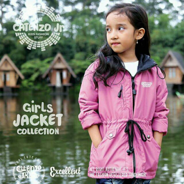 Jaket parasut anak perempuan , jaket anak cewek, jaket anak cantik cdg 127