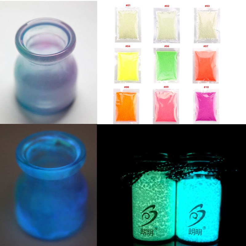 [Bayar Di Tempat]10g / Kantong Pasir Glow In The Dark Fluorescent Glow in The Dark