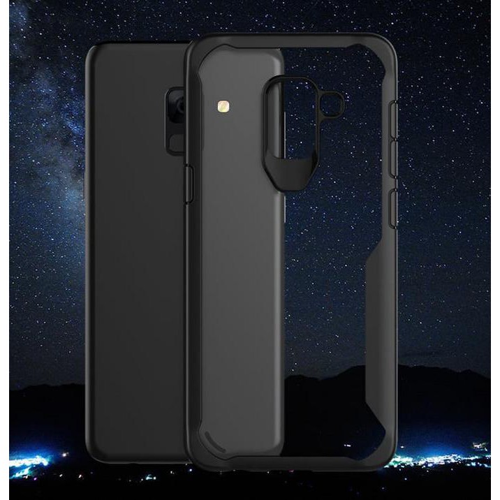 Flexible Armor Softcase Case Samsung A8 2018 Case A8 Plus 2018 Merah, A8 2018