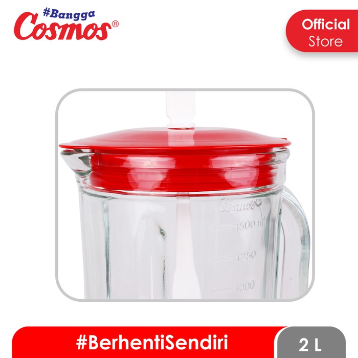 COSMOS Blender 3 Tabung Kaca 2 Liter CB 812G - Garansi 1 Tahun