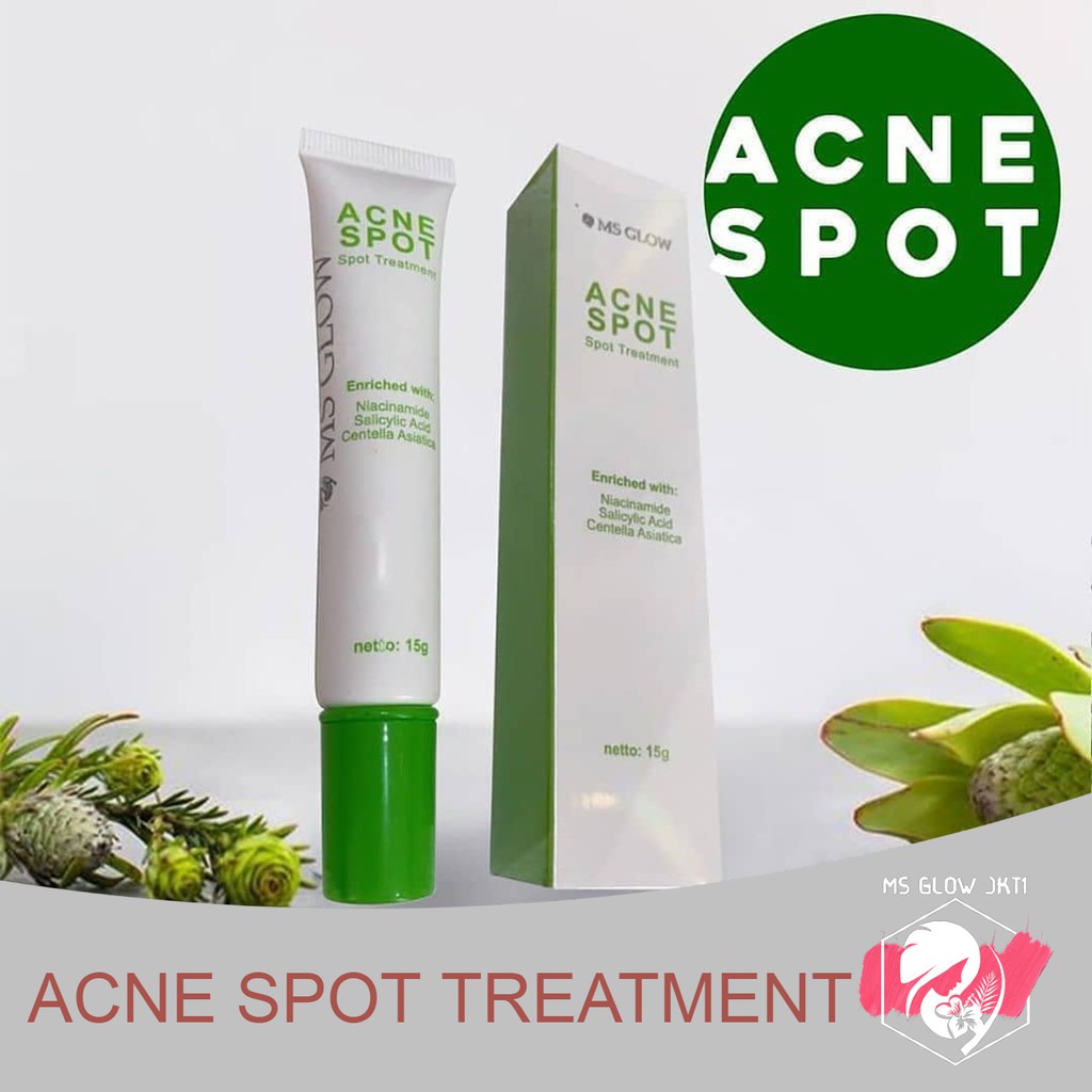 Acne Spot Treatment Ms Glow Original Shopee Indonesia