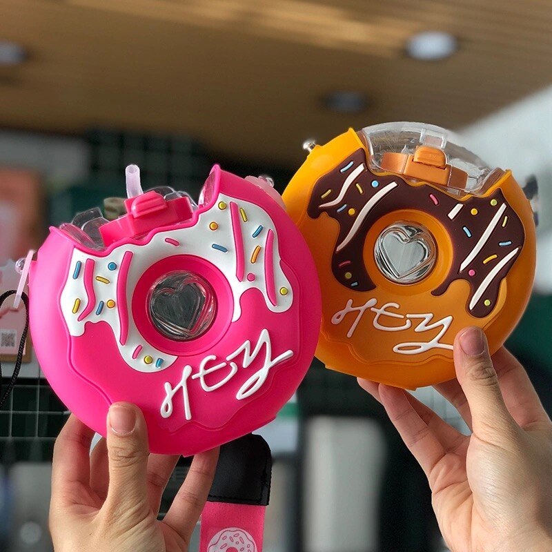 BOTOL MINUM DONAT SERES PLUS TALI DAN KOTAK