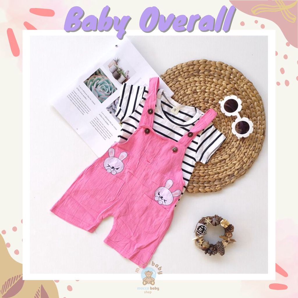 MBSS - ANSOP TWINSIE BUNNY 24 EBV Baju Anak Laki Laki Perempuan Import Model Jumpsuit Overal