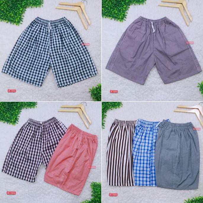 Celana Hawai Dewasa Jumbo - Kode Cpr / Celana Pria Harian Boxer Pendek - Uk Jumbo