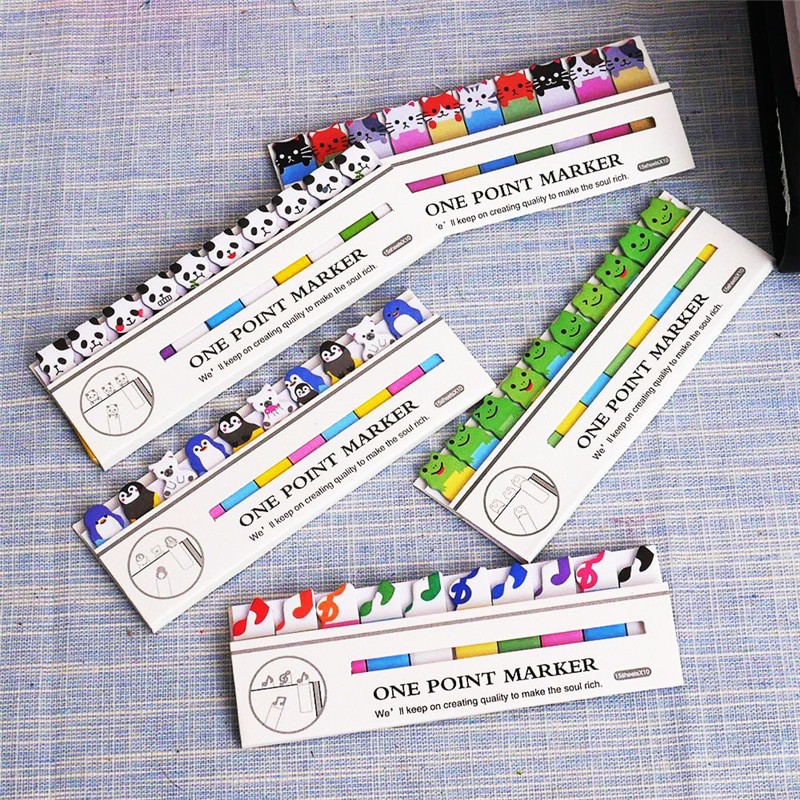 

INDORETAIL | Lucu Kawaii Memo Pad Kertas Catatan Lengket Catatan DIY Kartun Hewan Beruang Kucing