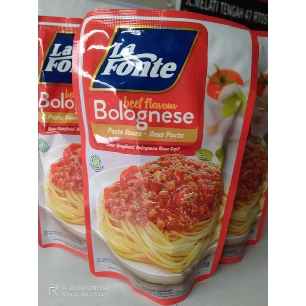 La Fonte Saus Pasta Bolognese 315gr