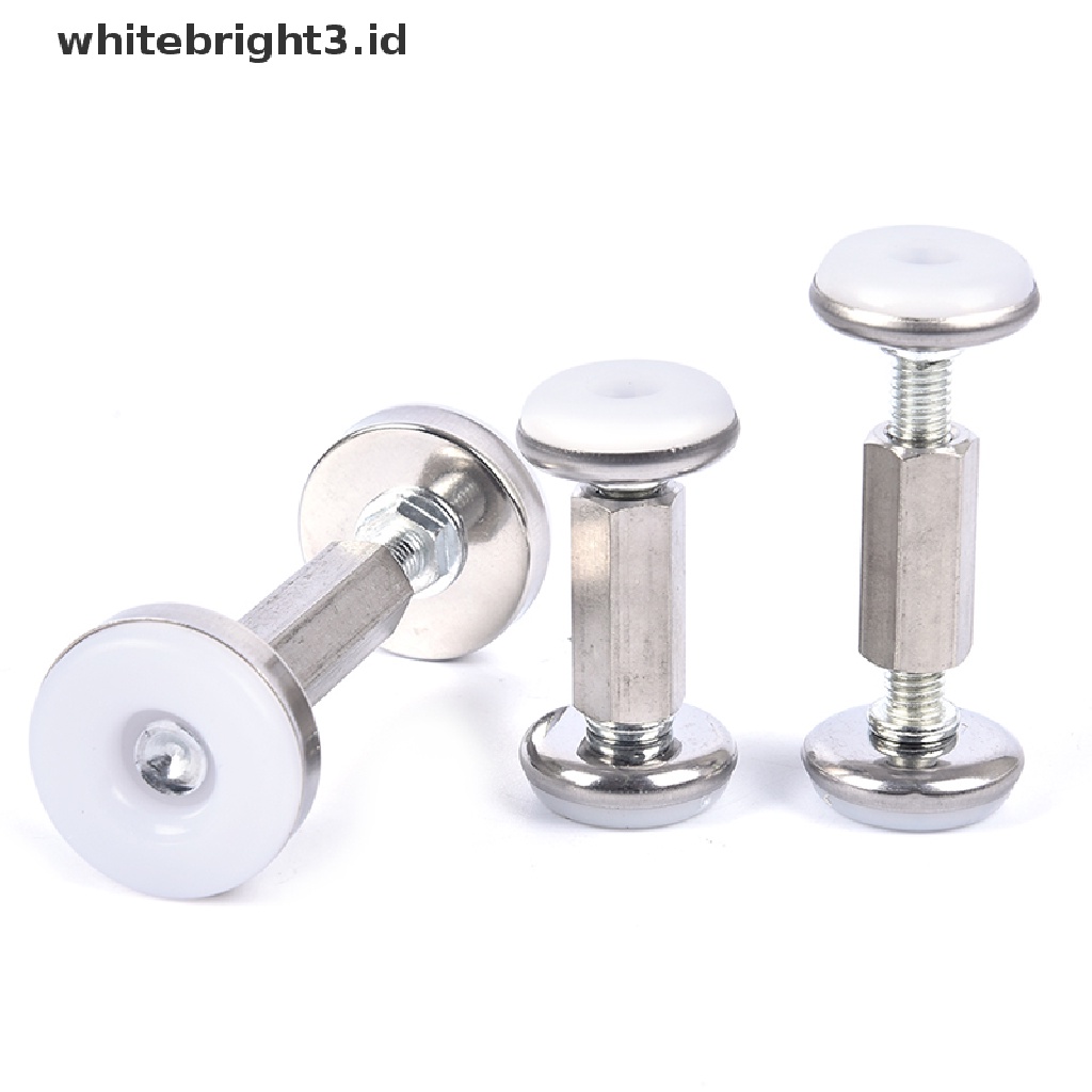 {whitebright3.id} Adjustable Threaded Bed Frame Anti-Shake Tool Telescopic Support for Bedroom ,